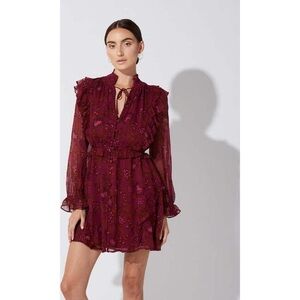 Cleobella Everly Mini Dress in Botanical Floral